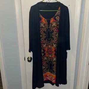 NWT Blooming Rose Woman Faux Jacket Dress size 2X
